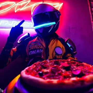 Henrique, vulgo Nêne da Nona. Entrega pizza e faz polenta